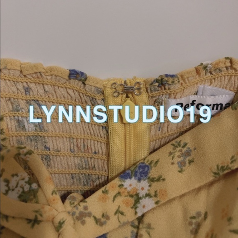 Reformation Lillet Dress Felicity - Picture 5 of 7